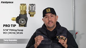 72 reactions |  Watch this game-changer in action! With Fieldpiece VCRTs, you can easily swap the service port fitting—no need to lug around two tools. Switch from 1/4" to 5/16" (sold separately) in seconds and stay ready for whatever the job throws at you. One tool. Total flexibility. Learn more: https://www.fieldpiece.com/product-category/valve-core-removal-tools/ #FieldpieceInstruments #Fieldpiece #HVACR #VCRT | Fieldpiece Instruments | Facebook