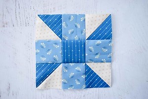 Calico Puzzle Quilt Block Pattern – 5 Sizes | Easy Split Pinwheel Design | Digital PDF Download - Etsy