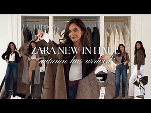 Zara Haul for this Autumn - Viral jackets, co-ords, boots - MY FAV HAUL.