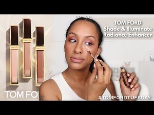 TOM FORD Shade & Illuminate Radiance Enhancer 🍒 Electric Cherry Quad Tutorial | Mo Makeup Mo Beauty