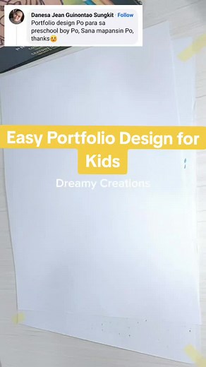 Easy Portfolio Design for Kids 🖍️🖍️🖍️ - DIY Border and Project Design Ideas