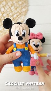 Crochet Pattern | MS. Mouse Junior | PDF | Cotton & Plush Stuffed Toy | Easy Amigurumi Baby Toy - Etsy