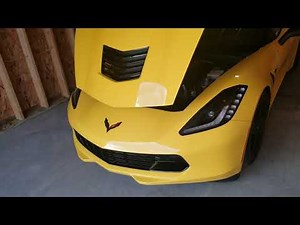 How to change gauge display, on C7 Corvette