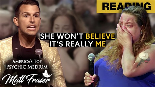 Daughter admits she never believed until psychic reading proves truth