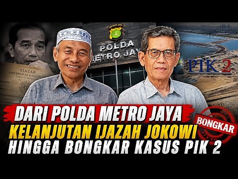 🔴 LIVE ❗DARI POLDA METRO BONGKAR IJAZAH JOKOWI DAN LAWAN PIK 2