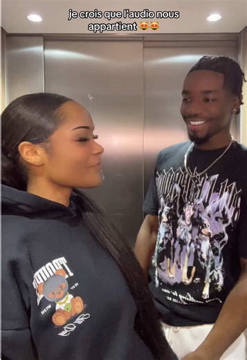 même dans l’ascenseur🤭