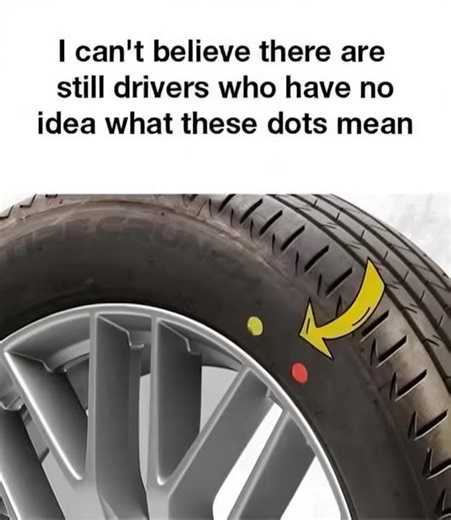 What Do Yellow or Red Dots on Your Tires Mean? | Mind At Peace