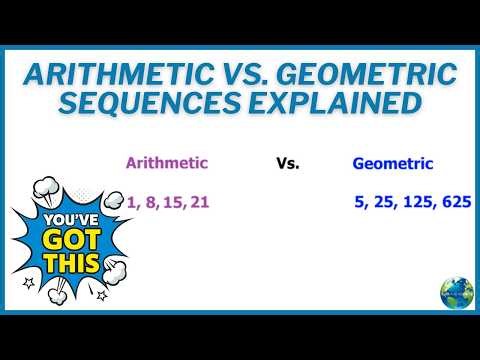 Arithmetic Vs Geometric Sequences Explained