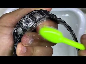 How to totally clean Casio G-shock