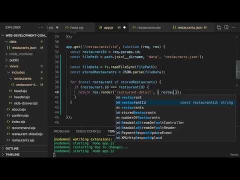 Loading & Displaying Detail Data [Day 52] #webdevelopment #fullstackdeveloper #javascript