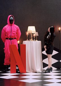 18K views · 472 reactions | Korean drama moments with Squid Game Pink Soldiers. ✨️ ------------------ ⭕️️  All 6 episodes of Squid Game season 3 are now streaming on Netflix. #SquidGameSeoul #SquidGame3 @squidgamenetflix #NetflixPH #SquidGame #SquidGame2 | Gia Allana | Facebook