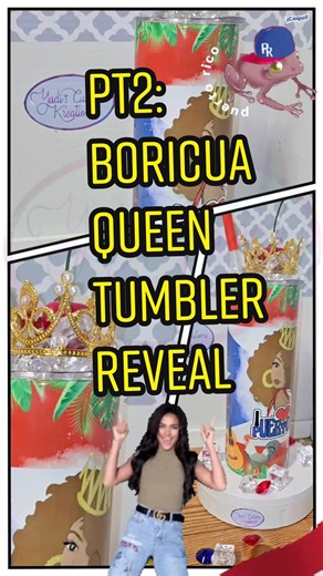 Replying to @infinitegalaxy1025 WEPAAAA!!!! BORICUA QUEEN TUMBLER DESIGN PT 2... designed is PRESSED!! ❤️🔥❤️🔥 Custom Made design. #puertorico #PR #WEPA #latina #latin #drawing #tumbler #procreate #flag #puertoricanflag #nationality #hair #allcolors #customized #customizable #customize #mydesign #artsandcrafts #arts #crafts #artsandcraft #handmade #handmadewithlove #imightkeepit #art #mypassion #marketing #mockup #mockupdesign #mockups #canva #photoediting #multitalented #lovethis #boricua #wep