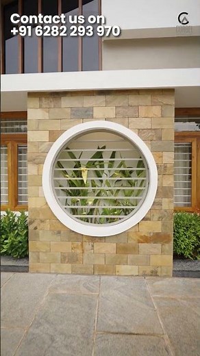 Transforming Empty Space into a Statement | Modern Circle Planter Box Design 🌿✨