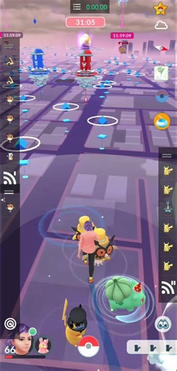 Hat Flying Shiny✨ Pokemon Pgsharp Pokemon Go device galaxy s24 Ultra