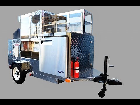 Carro !APROVADO para vender hot dogs o tamales legalmente en el condado de Los Angeles y otros.