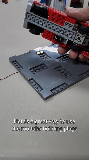 367K views · 563 reactions | If you like to build with mils plates and move things around, this is a great way to keep everything modular in your lego city displays. #Modular #lego #plug #connector | Bevins Bricks | Facebook