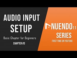 How to Setup Audio input in Nuendo 11 || Basic Chapter for beginners || Part #3