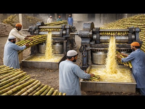 How a Heavy Sugarcane Crushing Machine Is Manufactured