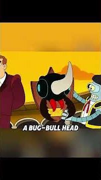 Bender ascends to the insect fighting arena #anime #animerecap #futurama