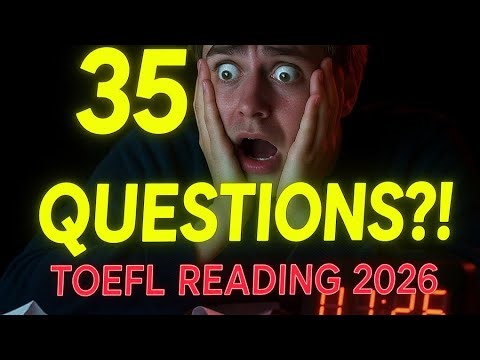 Toefl reading practice test 2026