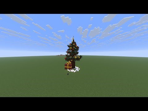i vs my brother in minecraft build battle christmas tree