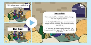 Advent PowerPoint Background Template