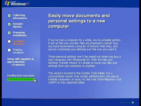 POV: You're upgrading from windows 2000 to XP