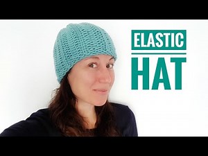 How to Loom Knit The Elastic Hat (DIY Tutorial)