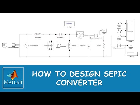 How to Calculate and Design SEPIC Converter using MATLAB Simulink