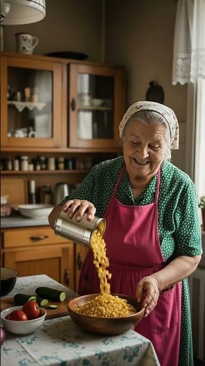Simple Salad with Only 3 Ingredients - Grandma's Recipe