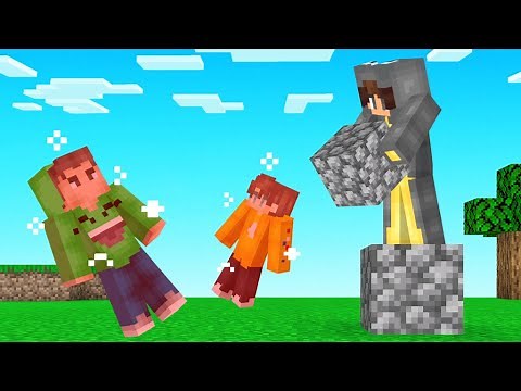 Minecraft But You Can't Touch The Ground