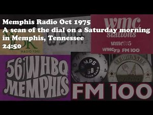 Memphis Radio Aircheck October 1975