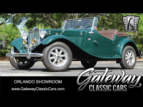 1952 MG TD Replica For Sale Gateway Classic Cars of Orlando #2356