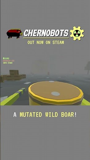 New Steam Horror Games 2026 - Chernobots - Jumpscare by Mutated Wild Boar in Chernobyl #shorts #pc