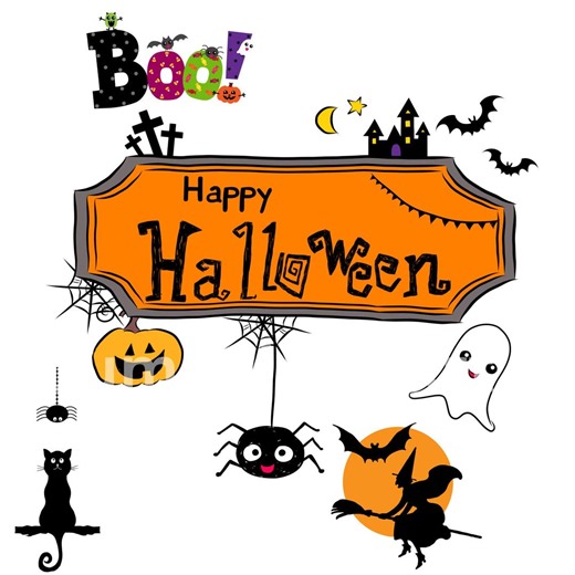 Vintage Halloween Clipart PNG Bundle | 40  Spooky Witch Pumpkin Graphics Commercial Scrapbook Junk Journal Download - Etsy