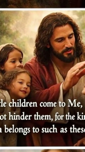 Jesus Loves the Little Children ❤️ Powerful Message from Gospel of Matthew 19:14 | Must Watch!