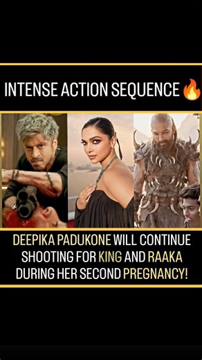 Deepika Padukone's Bold Move! 🔥 Shooting Action Scenes in Pregnancy? | #muddekibat #shorts