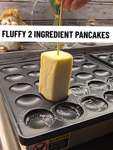 Fluffy Mini Pancake Recipe with Just 2 Ingredients