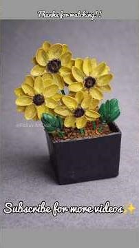 Sunflower Using Pista Shells 🌻 | Easy DIY #diy #craft