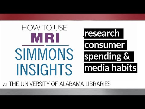 How to use Simmons Insights
