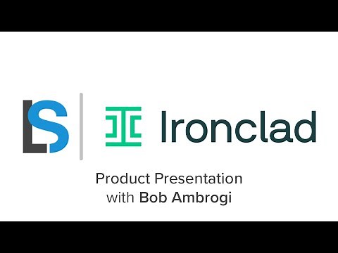 Product Walkthrough: Ironclad