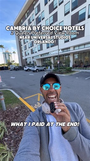 Jeremy Ross Sonkin on Instagram: "Part 4 - You Get What You Pay For - Cambria by @choicehotels near Universal Studios. Cambria has become my favorite in the Choice Hotels family BUT how does the Cambria near Universal Studios stack up and is the view REALLY a Preferred View Room? Here are my honest thoughts and what you can expect! Have you stayed at Cambria near Universal Studios? What are your FAVORITE hotels in the area? @cambriahotels @cambria_orlando_universal #universalorlando #universalst