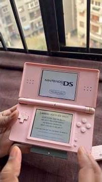 Unique Nintendo Ds Lite with gamepoy card | dual screen unique color
