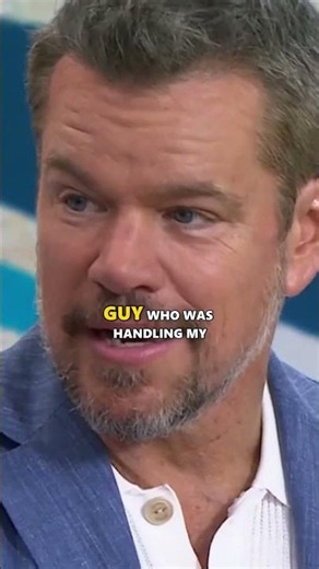 Matt Damon made a rough first impression on the Odyssey set!