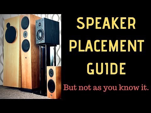 Loudspeaker placement for 'weird' shaped rooms.