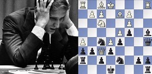 Bobby Fischer worst blunder lost in 17 moves