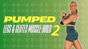 【Garage Fitness Girl Lifts】PUMPED 2！40分钟「臀肌+腿部」女性增肌训练｜8/10/15KG哑铃+瑜伽砖｜2025.4.14更