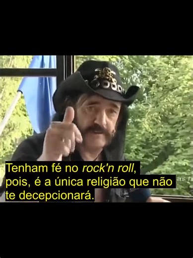 Lemmy do Motorhead sobre política e rock