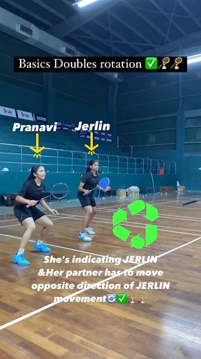 587K views · 3.5K reactions | Basics Doubles Rotation  #badminton #badmintonindonesia #badmintonplayer #badmintonlovers #badmintonlover #badmintonclub #badmintonlife #badmintontime #badmintonworld #badmintontraining #badmintonmalaysia #badmintontournament #badmintonaddict #badmintonplayers #badmintonracket #badmintonjapan #badmintonhorsetrials #badmintonchina #badmintonnews #badmintoncourt #badmintonteam | Badminton_for_all | Facebook