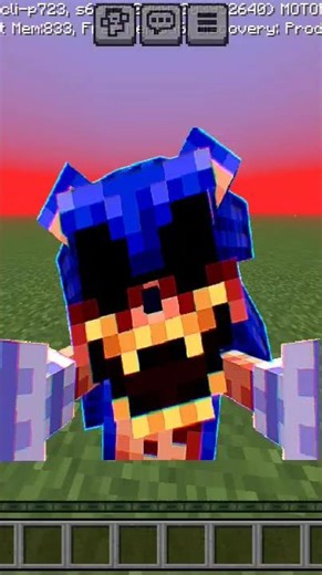 sonic exe addon on mcpe